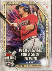 Austin Riley #HRC-1 Baseball Cards 2023 Topps Home Run Challenge Prices