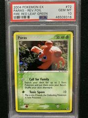 Paras [Reverse Holo] Pokemon Fire Red & Leaf Green Prices