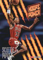 Scottie Pippen #PR-8 Basketball Cards 1994 Hoops Power Ratings Prices