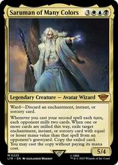 Saruman of Many Colors #223 Magic Lord of the Rings Prices