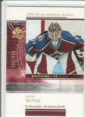 Peter Budaj #RR31 Hockey Cards 2004 SP Authentic Rookie Redemption Prices