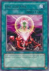 One for One [1st Edition] RGBT-EN045 YuGiOh Raging Battle Prices
