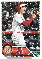 Shohei Ohtani [SP Variation] Baseball Cards 2023 Topps Holiday Prices