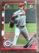 Nick Lodolo [Red] #BD-189 Baseball Cards 2019 Bowman Draft Prices