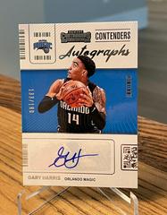 Gary Harris #CA-GHS Basketball Cards 2021 Panini Contenders Contenders Autographs Prices