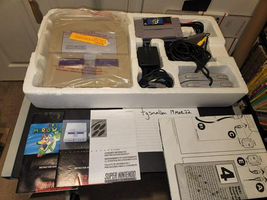 Super Nintendo System photo