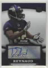 Darius Reynaud [Autograph] Football Cards 2008 Bowman Sterling Prices