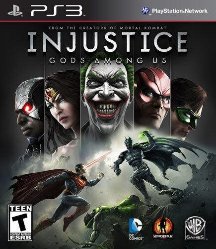 Injustice: Gods Among Us Cover Art