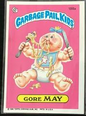 Gore MAY #198a 1986 Garbage Pail Kids Prices