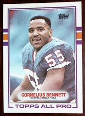 Cornelius Bennett #43 Football Cards 1989 Topps Prices