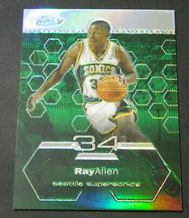 Ray Allen #40 Basketball Cards 2002 Finest Prices