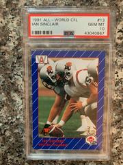 Ian Sinclair Football Cards 1991 All World CFL Prices
