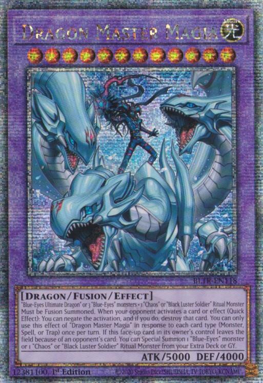 Dragon Master Magia BLTR-EN118 YuGiOh Battles of Legend: Terminal Revenge