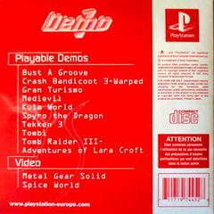 Backside Case | Demo One [95008] PAL Playstation