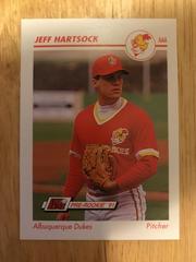 Jeff Hartsock #8 Baseball Cards 1991 Impel Line Drive Prices