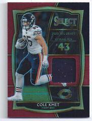 Cole Kmet [Red Prizm] #DS-CKM Football Cards 2020 Panini Select Draft Selections Memorabilia Prices