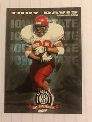 Troy Davis #89 Football Cards 1997 Panini Score Board NFL Rookies Prices
