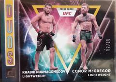 Khabib Nurmagomedov, Conor McGregor [Gold] #8 Ufc Cards 2022 Panini Donruss UFC Duos Prices