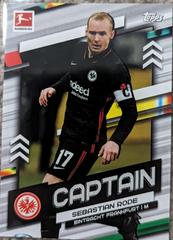 Sebastian Rode Soccer Cards 2021 Topps Bundesliga Team Captains Prices