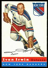 Ivan Irwin Hockey Cards 1954 Topps Prices