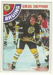 Gregg Sheppard Hockey Cards 1978 Topps Prices