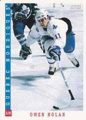 Owen Nolan Hockey Cards 1993 Score Prices
