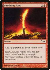 Seething Song [Foil] Magic Mirrodin Prices