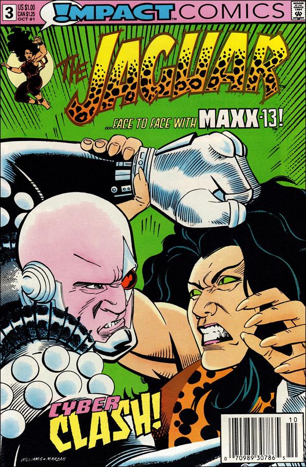 The Jaguar [Newsstand] #3 (1991) Comic Books Jaguar