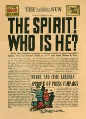 Spirit #10/13/1940 (1940) Comic Books Spirit Prices