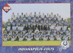 Indianapolis Colts Football Cards 1993 Collector's Edge Prices