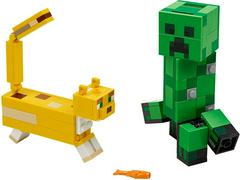 LEGO Set | BigFig Creeper and Ocelot LEGO Minecraft