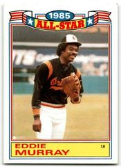 Eddie Murray #2 Baseball Cards 1986 Topps All Star Glossy Set of 22 Prices