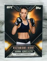Joanna Jedrzejczyk #VD-22 Ufc Cards 2015 Topps UFC Chronicles Victorious Debut Prices
