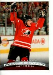Cody Hodgson Hockey Cards 2011 Upper Deck Canvas Prices