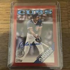 Andre Dawson [Red] #88BA-AD Baseball Cards 2023 Topps Silver Pack 1988 35th Anniversary Autographs Prices