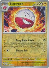 Electrode [Reverse Holo] Pokemon Scarlet & Violet 151 Prices