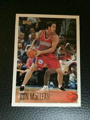 Don MacLean Basketball Cards 1997 Topps Prices