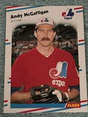Andy McGaffigan #190 Baseball Cards 1988 Fleer Prices