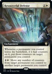 Resourceful Defense [Extended Art] #120 Magic New Capenna Commander Prices