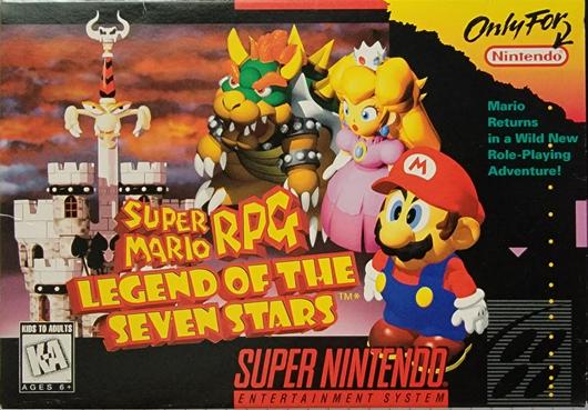 Super Mario RPG Cover Art