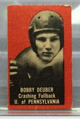 Bobby Deuber Football Cards 1950 Topps Felt Backs Prices