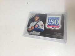 150th anniversary commemorative patch Anthony Rizzo Baseball Cards 2019 Topps 150th Anniversary Commemorative Patch Prices