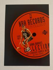 Dana Barros Basketball Cards 1997 Upper Deck Records Collection Prices