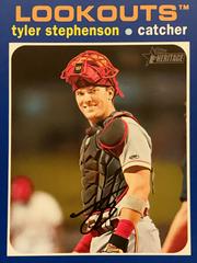 Tyler Stephenson [Blue] #30 Baseball Cards 2020 Topps Heritage Minor League Prices