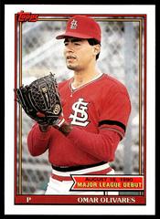 Omar Olivares #118 Baseball Cards 1991 Topps '90 M.L. Debut Prices