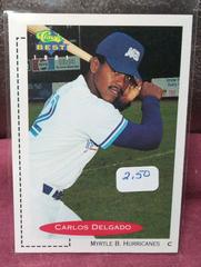 Carlos Delgado #63 Baseball Cards 1991 Classic Best Prices