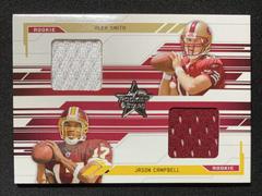 Alex Smith, Jason Campbell [Jersey] #280 Football Cards 2005 Leaf Rookies & Stars Prices