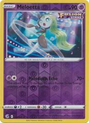 Meloetta [Reverse Holo] #124 Pokemon Fusion Strike Prices