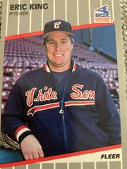 Eric King #U-19 Baseball Cards 1989 Fleer Update Prices