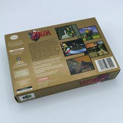 Back Cover Of The Box | Zelda Ocarina of Time [Player's Choice] Nintendo 64